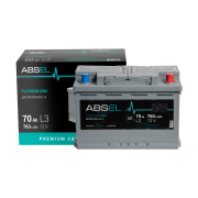 АККУМУЛЯТОР ABSEL PLATINUM AGM 12V 70AH 760A (278*175*190) 0 (R+)