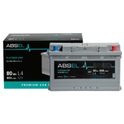 АККУМУЛЯТОР ABSEL PLATINUM AGM 12V 80AH 800A (315*175*190) 0 (R+)