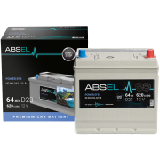 АККУМУЛЯТОР ABSEL POWER EFB 12V 64AH 620A (229*175*222) 0 (R+)