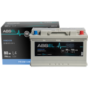 АККУМУЛЯТОР ABSEL POWER EFB 12V 80AH 750A (315*175*190) 0 (R+)